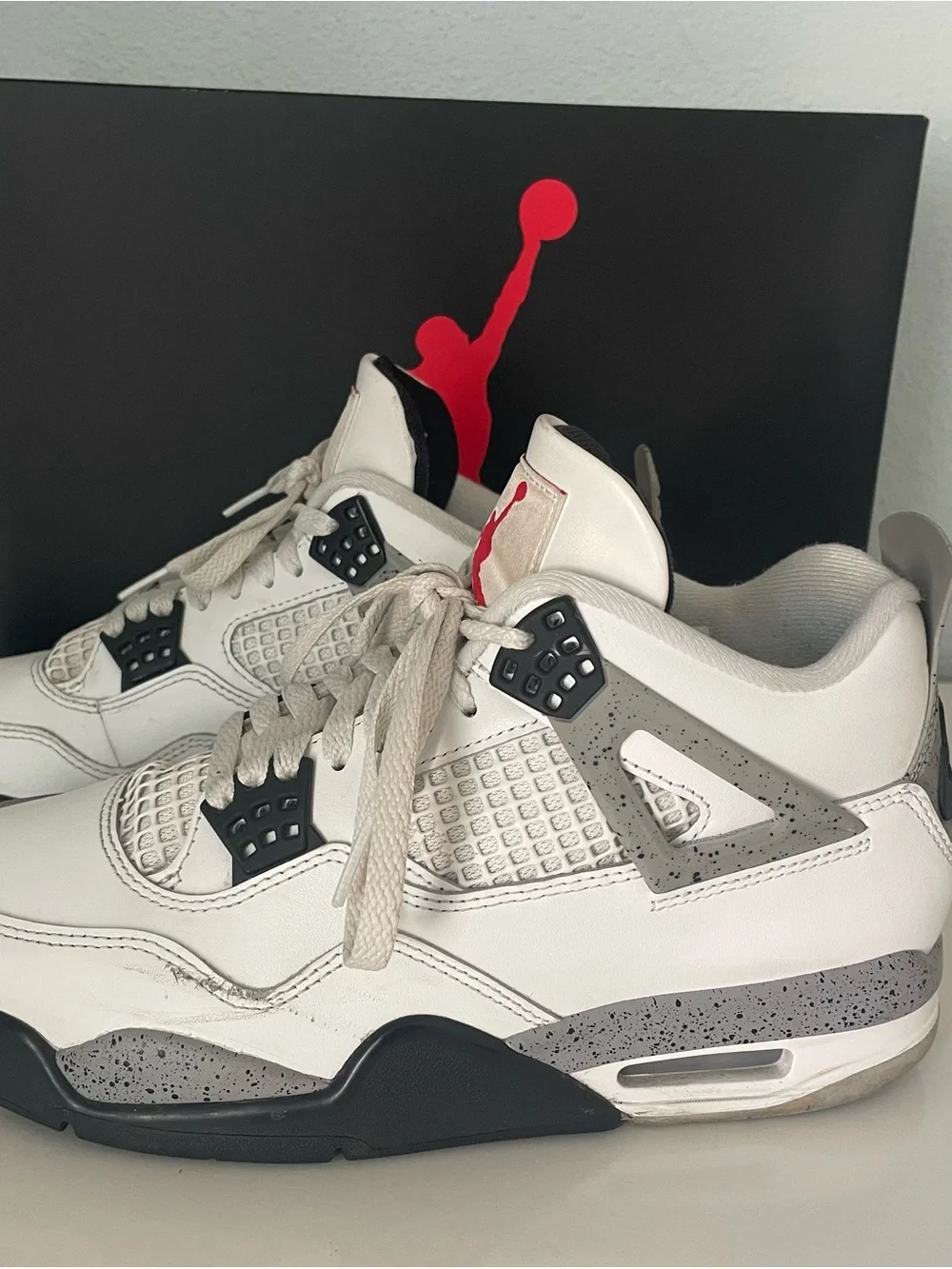 Jordan 4 White Cement 2025 size 7.5 mens